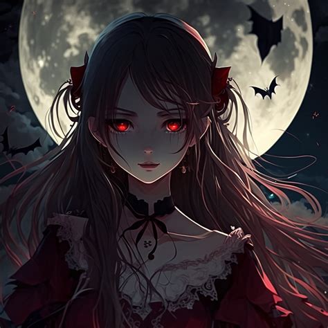 female vampire cartoon|anime vampire girl white hair.